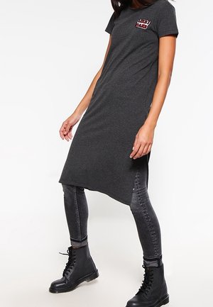 Even&Odd T-shirt con stampa - mottled dark grey