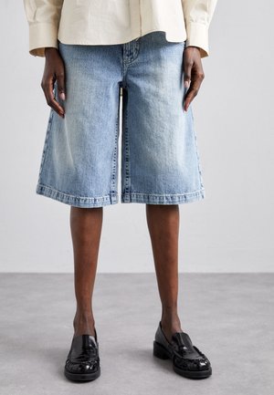 Short en jean - light-blue denim