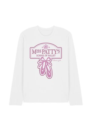 Cotton Soul, GILMORE GIRLS MISS PATTY'S SCHOOL OF BALLET - Long sleeved top - white