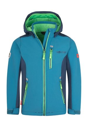 BALESTRAND - Soft shell jacket - dark marine