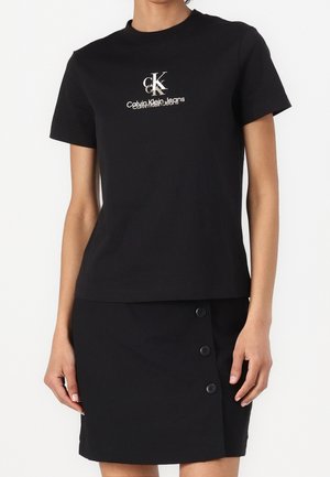 T-shirt imprimé - black