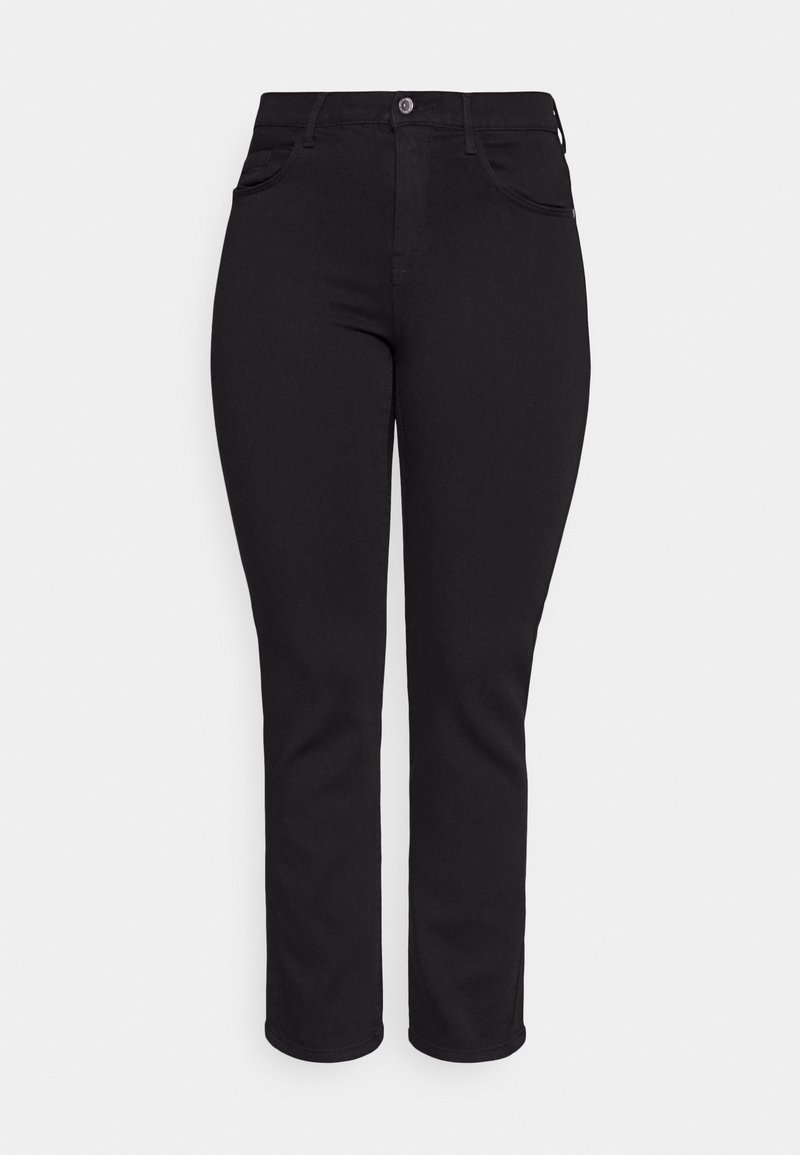 Only Petite Slim fit jeans zwart denim/blackdenim