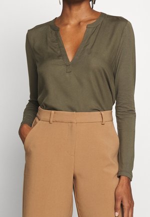 Blouse - khaki