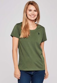 U.S. Polo Assn. - AMY - Pamata T-krekls - thyme Miniatūras attēls 1