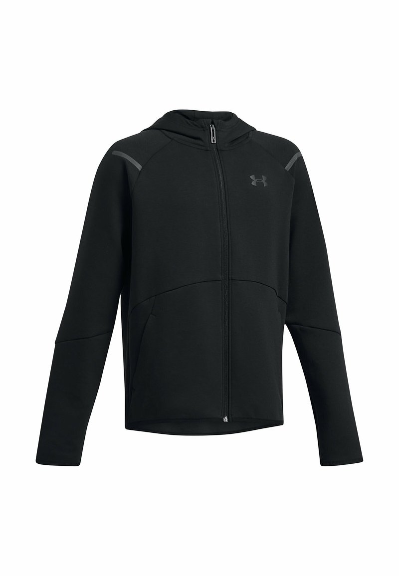 Under Armour UNSTOPPABLE Giacca in pile black/nero-screziato