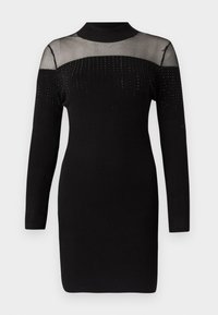 JEENA DRESS - Kokteilinė suknelė / vakarėlių suknelė - jet black