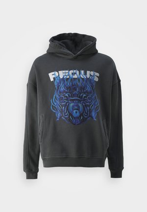 MEDUSA GRAPHIC HOODIE UNISEX - Sweatshirt - washed black