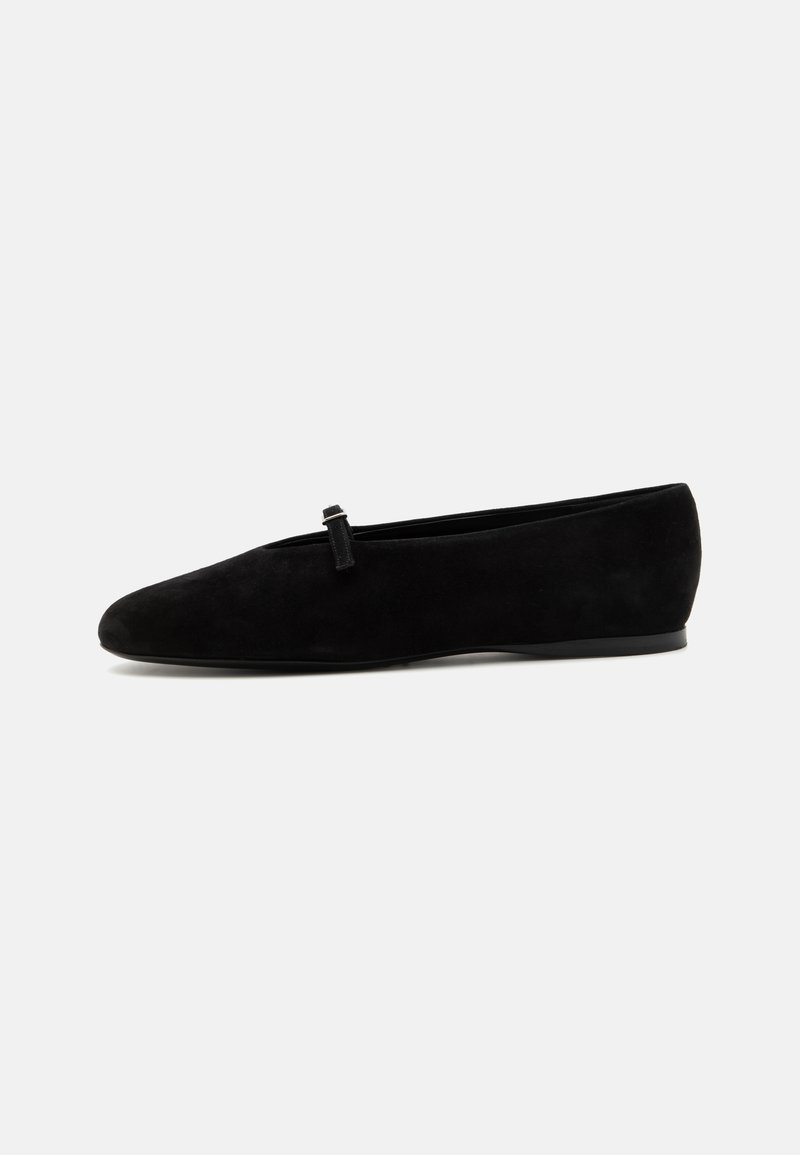 Proenza Schouler TEE MARY JANE FLATS - Balerinke - black