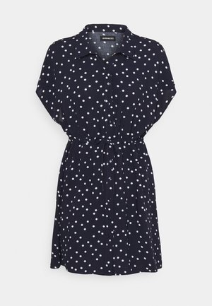 Vestido camisero - black/white