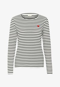 Unselected, chalk black fiery red heart