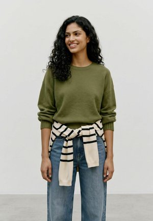 Vero Moda, KNITTED PULLOVER VMKACY KNITTED PULLOVER - Pullover - sphagnum