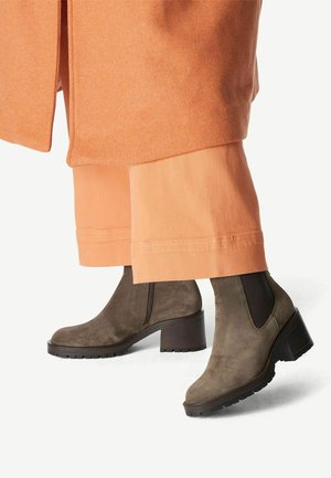 Tamaris Boots à talons - olive
