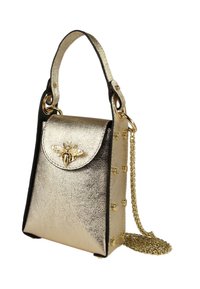 DrachenLeder Handtas - goldfarben