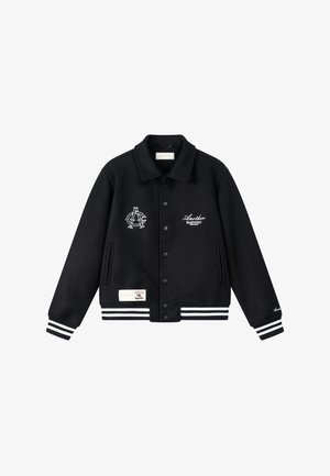 Another Cotton Lab, ANOTHER COLLEGE JACKET - Veste légère - black