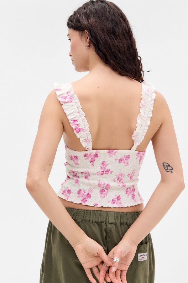 FLORAL SYDNEY CAMI - Top3