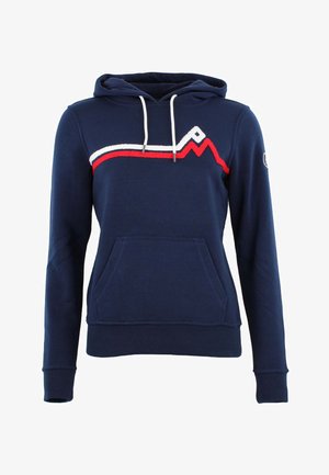 Peak Mountain ARENTIN - Sweat à capuche - marine