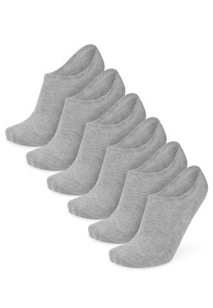 Normani FOOTIES GRIP 6 PACK - Socken - grau