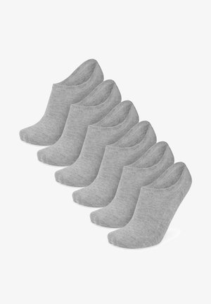 Normani FOOTIES GRIP 6 PACK - Socken - grau