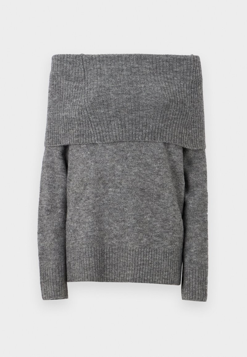 Only Trui grijs gemêleerd Only Trui grijs gemêleerd