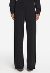 Falconeri PALAZZO - Träningsbyxor - Black