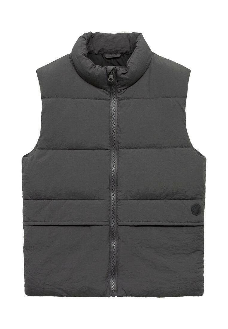 Mango Kids Bodywarmer grijs Mango Kids Bodywarmer grijs
