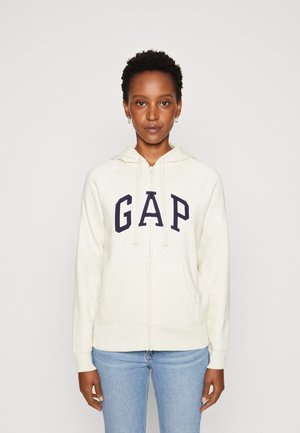 HERITAGE - Φούτερ με κουκούλα - oatmeal heather