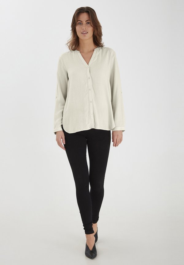 BYFABIANNE STRIPE SHIRT - Blouse - cement mix4
