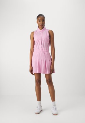 Puma Golf CLUB PLEATED DRESS - Jerseykleid - pink icing