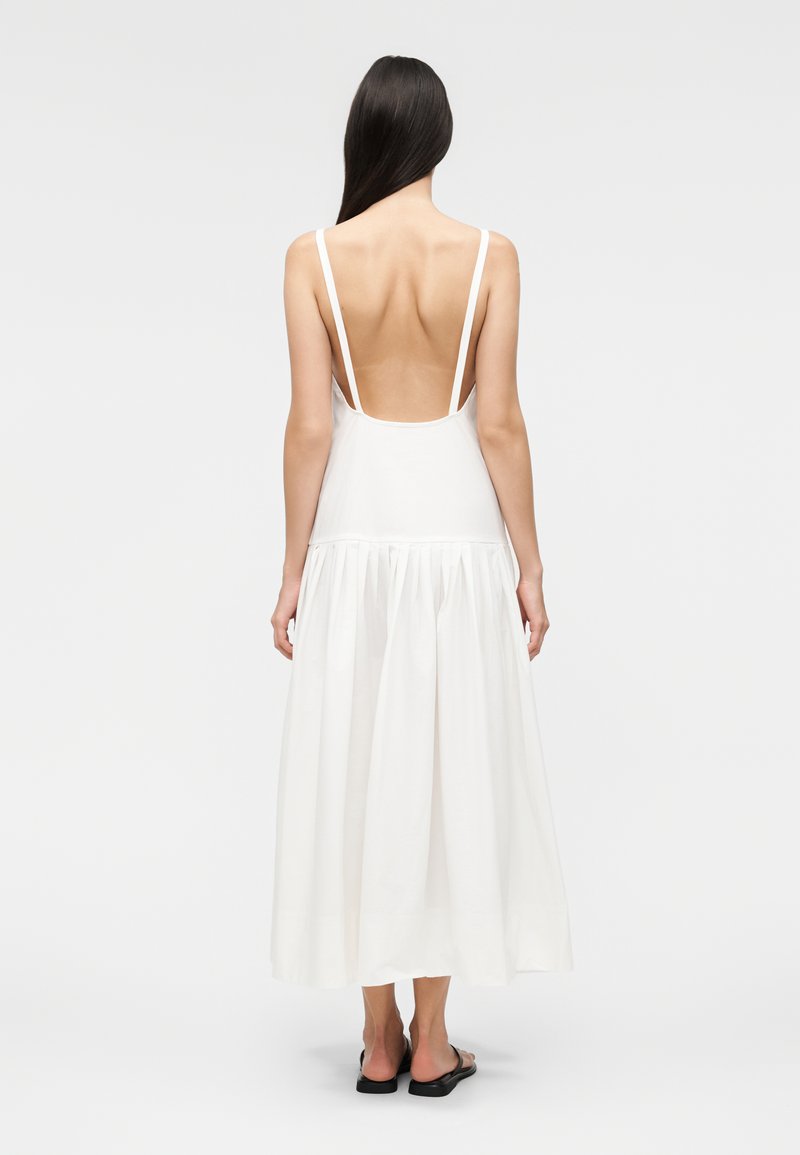 open lace back dress St. Agni | Everyday Cotton Pleat Dress