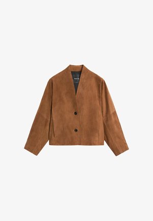 Massimo Dutti, Læderjakker - brown