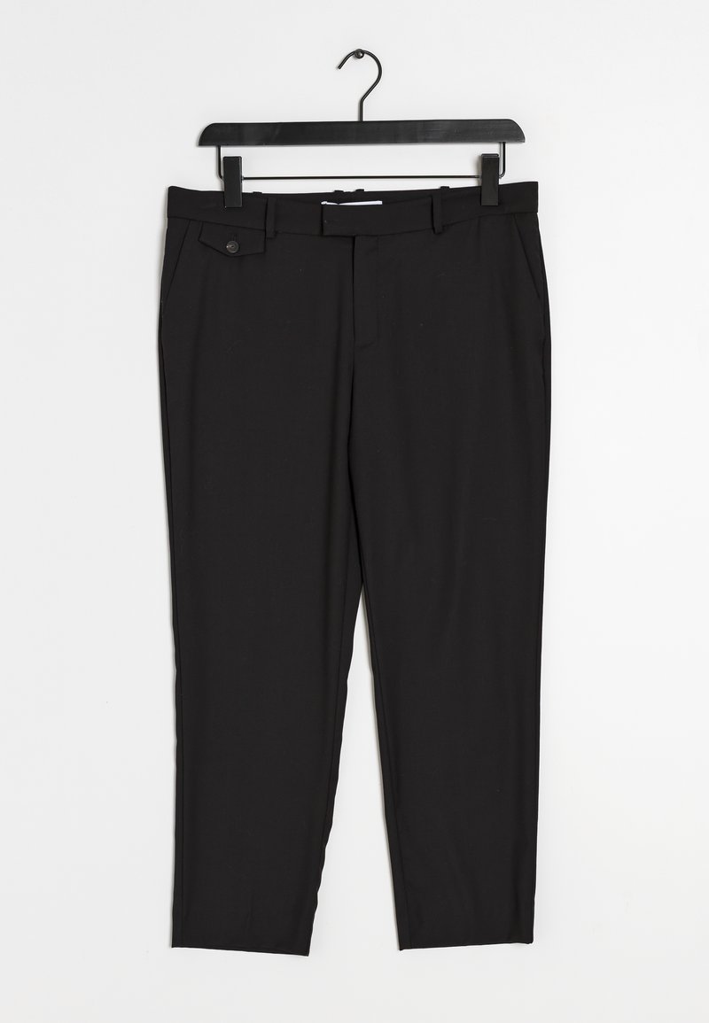 Mango Pantalon classique - black