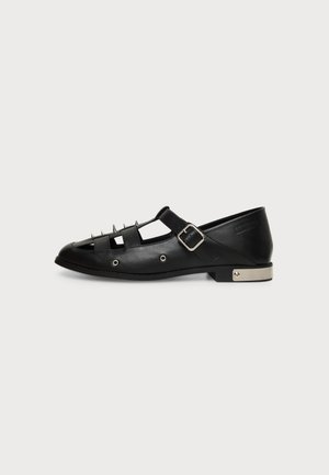 Koi Footwear DENATURED MARY JANES - Jalga libistatavad jalanõud - black