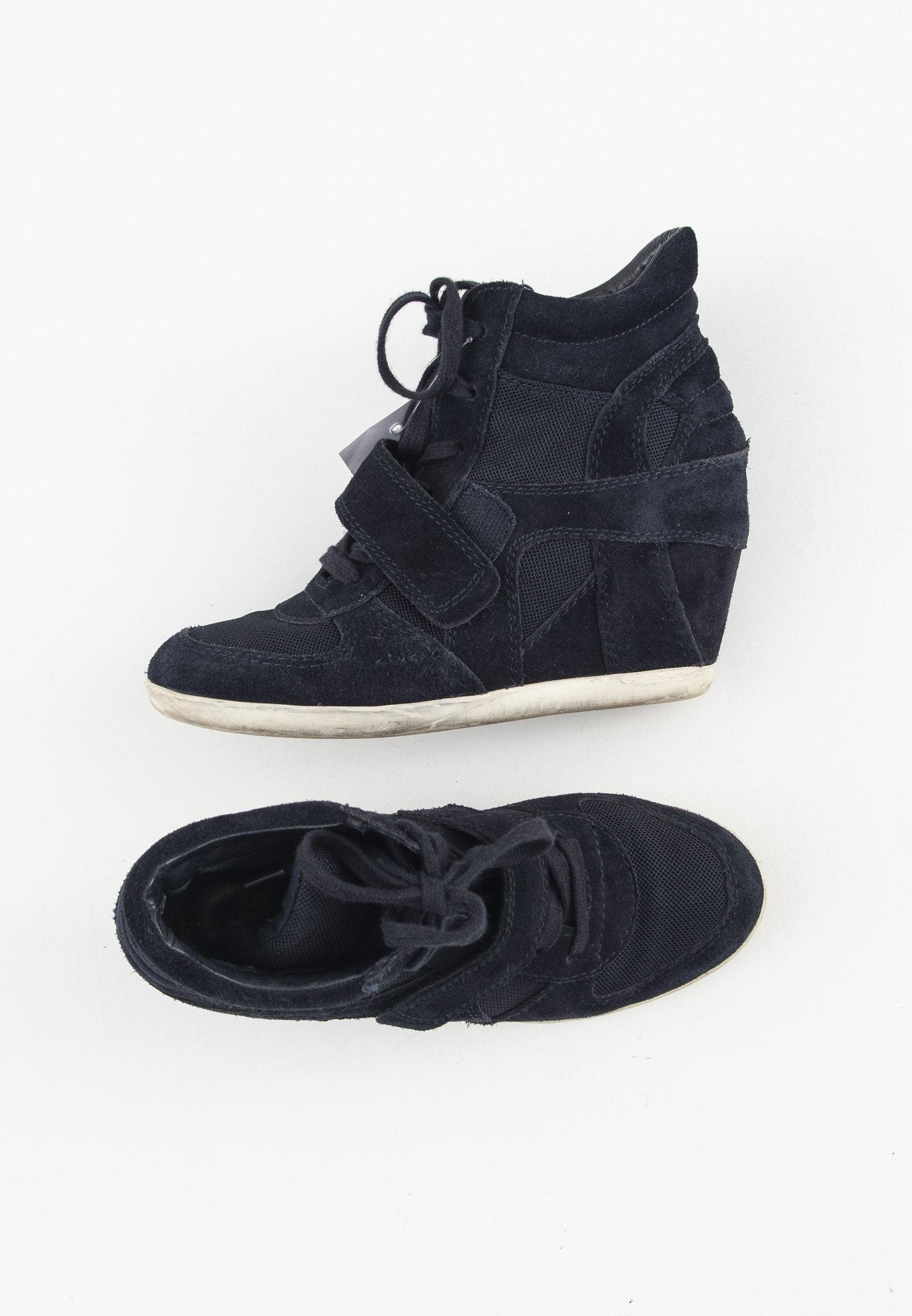 Ash Enkellaarsjes met sleehak - blue/donkerblauw - Zalando.nl