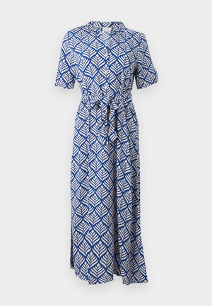 JDY, JDYSTARSEZEN LIFE MIDI DRESS - Robe chemise - surf the web/moonbeam
