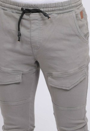 Ritchie Jeans, PANTALON BATTLE MOLLETON CLOGO - Pantalon classique - gris