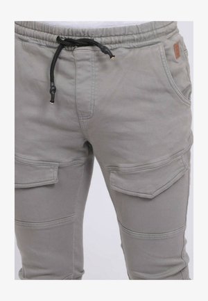 Ritchie Jeans, PANTALON BATTLE MOLLETON CLOGO - Pantalon classique - gris
