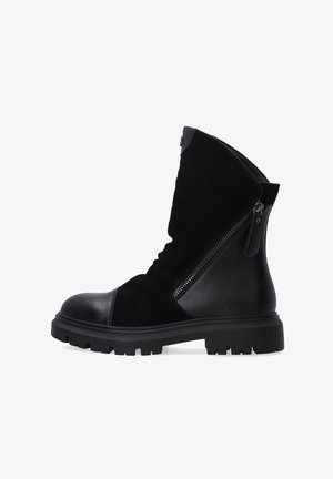 Kovbojské/motorkářské kotníkové boty - black