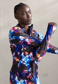 Stronger PACE HALF ZIP - Pikkade varrukatega topp - blue