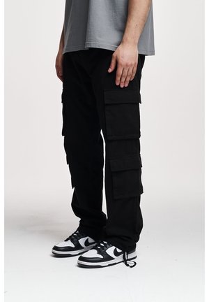 Pantalones cargo - black