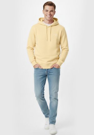 UNISEX - Jersey con capucha - amarillo