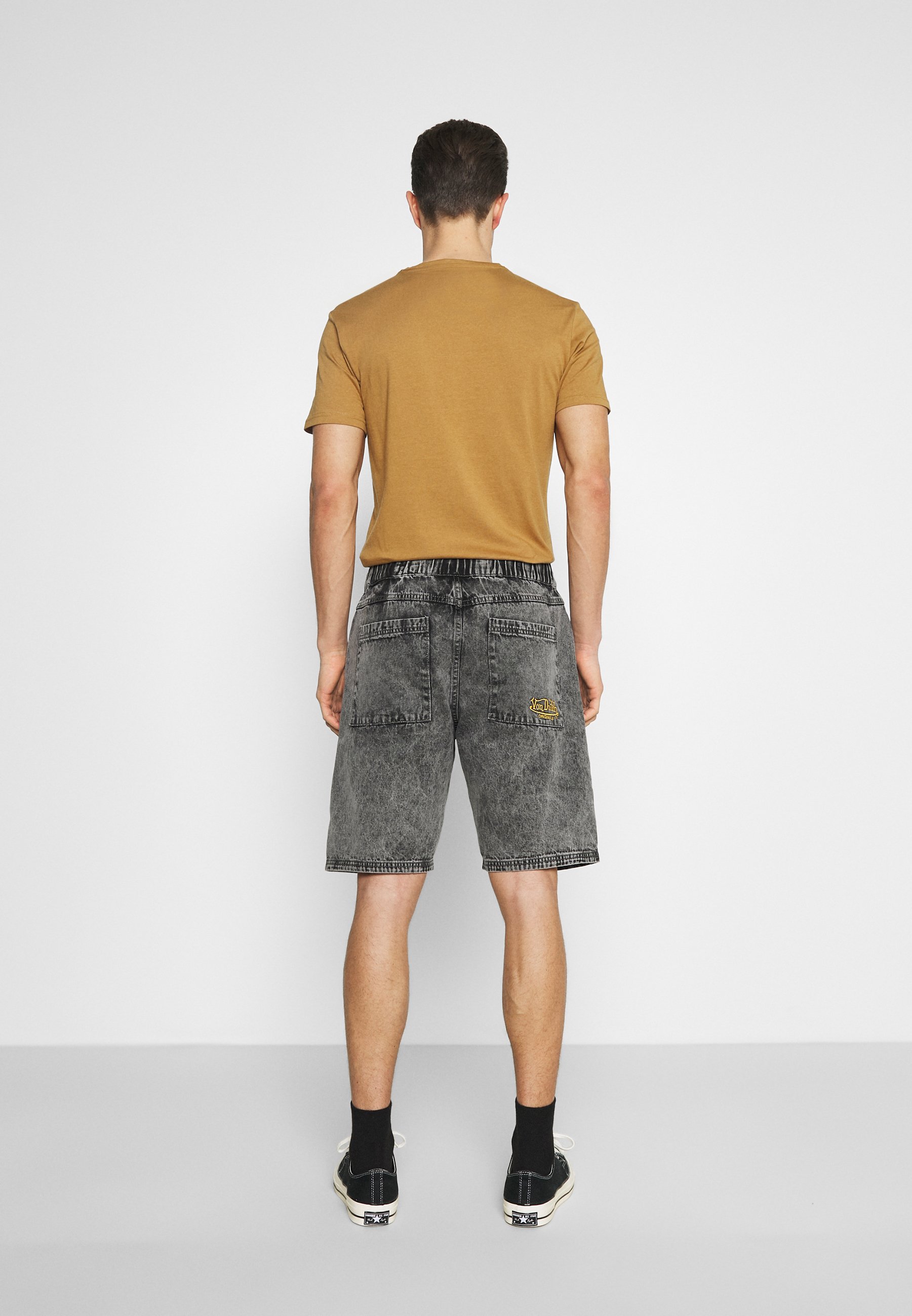 Von Dutch REMY - Denim shorts - black 