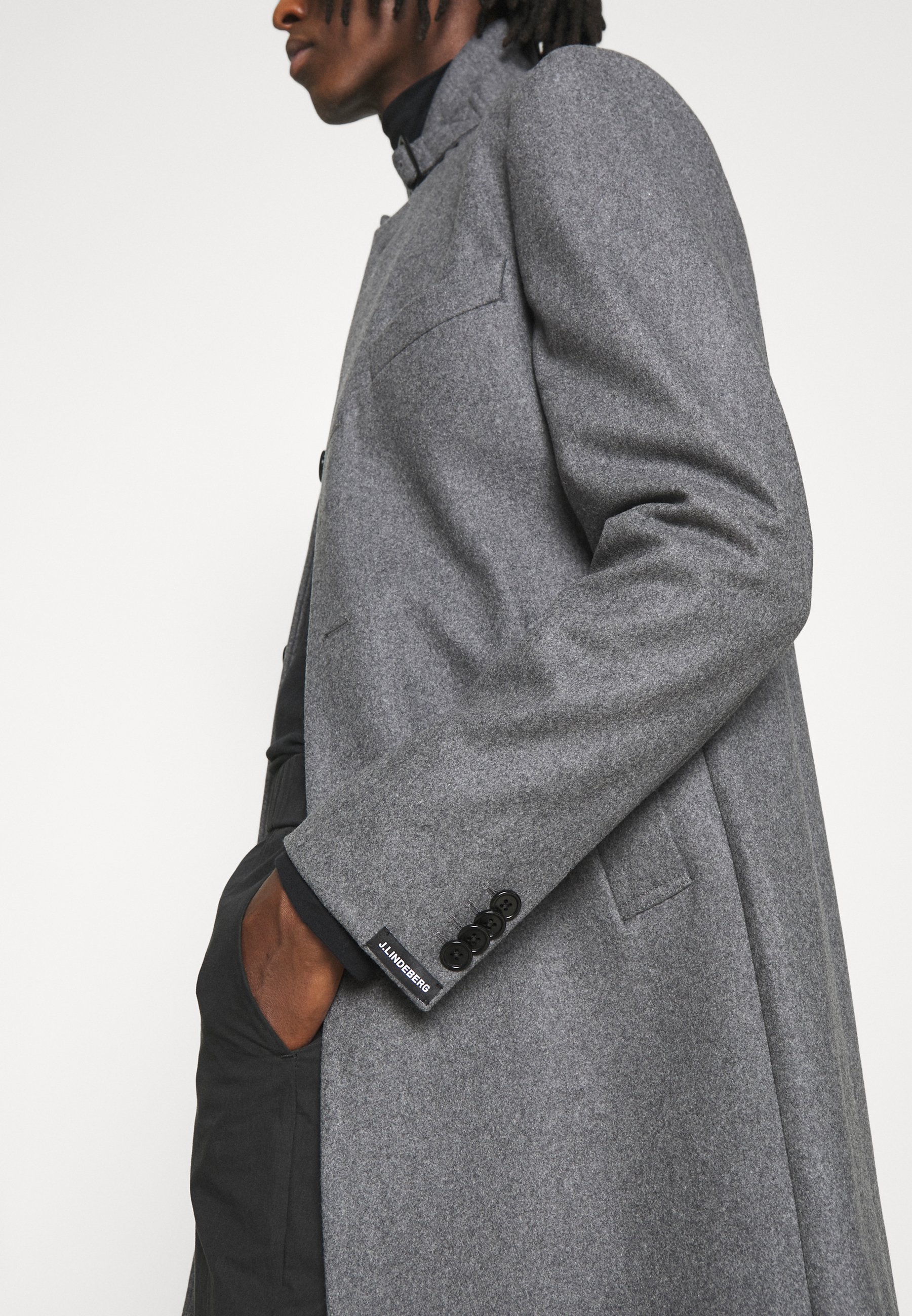 j lindeberg wool coat
