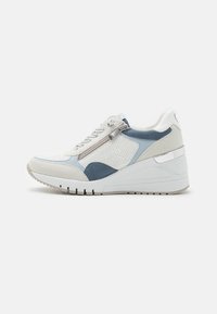 Marco Tozzi - Trainers - white/light blue Thumbnail Image 1