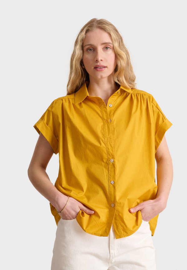 LEVAIN - Hemdbluse - mustard