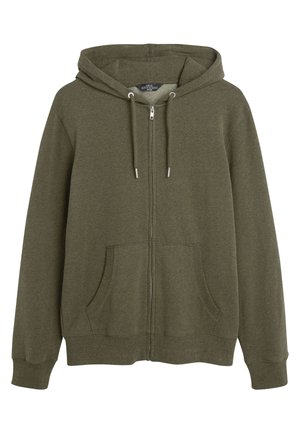 Sweat zippé - green