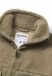 Molo UTHA JACKET - Fleecejakke - bark green
