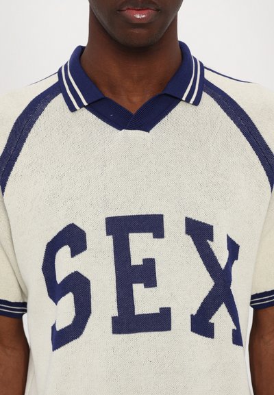 Carne Bollente CAPTAIN KINKY UNISEX - Jumper - cream/dark blue