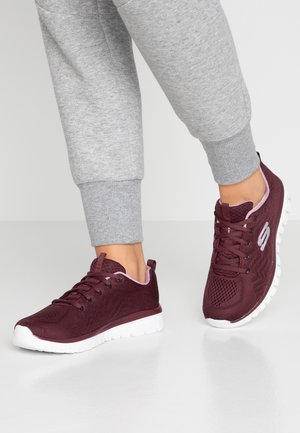 GRACEFUL - Sneaker low - wine/lavender trim