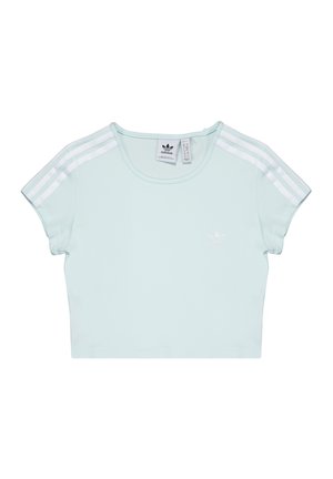 adidas Originals LIFESTYLE  CROPPED - Trükipildiga T-särk - blau