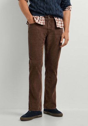 Pepe Jeans, CASH CORDUROY PANT - Pantalones - dark mocca brown